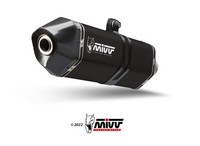 Mivv Speed Edge SchalldäMpfer Auspuffanlage Inox Schwarz Husqvarna Norden 901