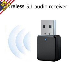 USB Wireless Bluetooth 5.1 3.5mm AUX Audio Stereo Music Car Receiver Adapter a