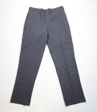 Deadstock Vtg 50s Streetwear Mens 42 Unhemmed Mechanic Workwear Pants Gray USA