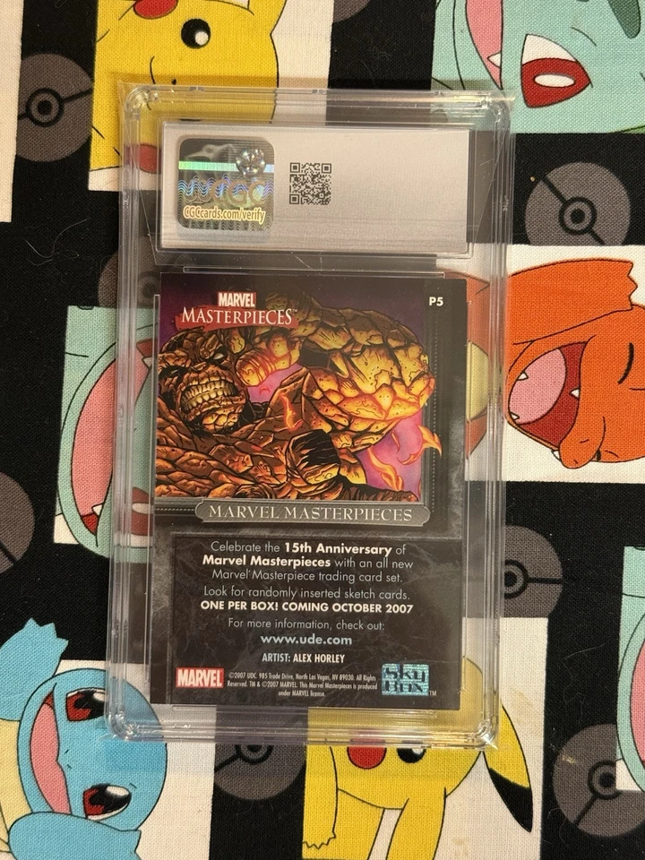 Marvel Masterpieces 2007 Wolverine Promo Card - CGC 8.5 - Image 2 of 2