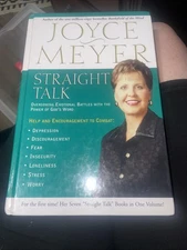 STRAIGHT TALK by Joyce Meyer Hardcover Book