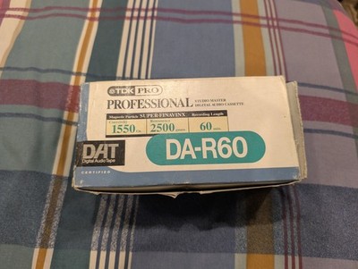 TDK Pro DA-R60 Studio Master DAT Recording Tapes Box Of 10 Tapes