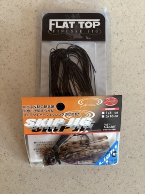 Jig Lot (1) Lucky Craft Skip Jig & (1) Buckeye Lures Flat Top Finesse Jig