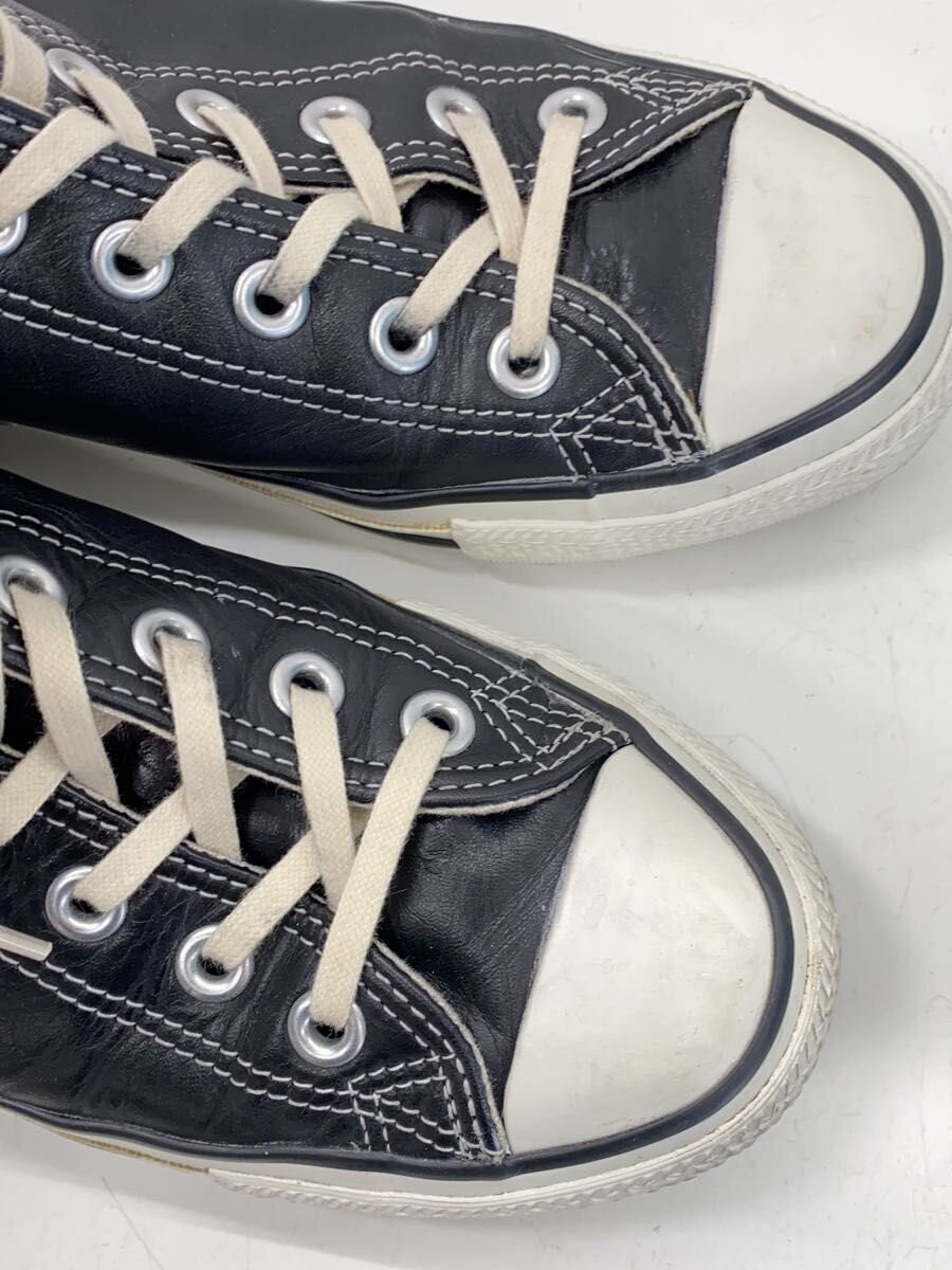 Converse High Cut Sneakers 25.5Cm Blk Leather 1Sd418 LlP02 thumbnail 9