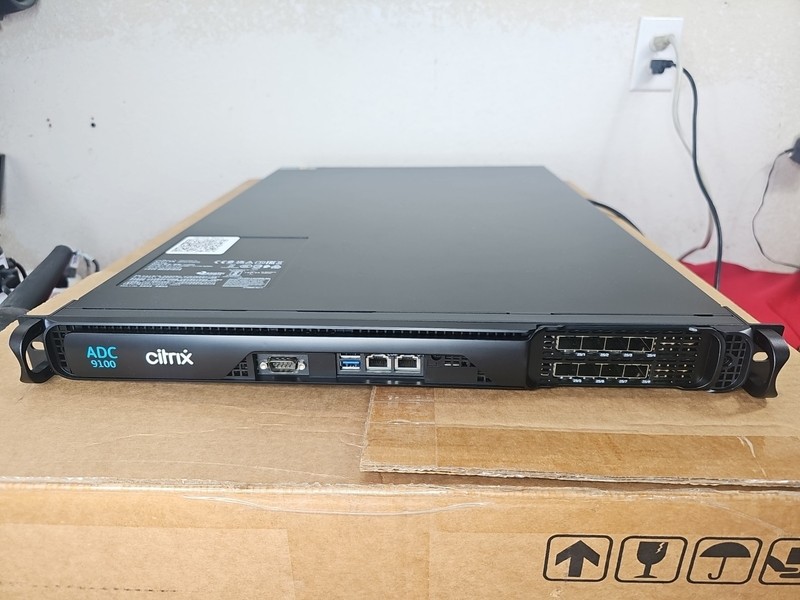 Citrix ADC MPX 9100 FIPS Appliance | Model: 1U2P2A No SSD-HDD 