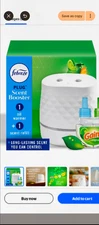 Febreze Plug Scent Booster Gain Original Scent Air Freshener Starter Kit new