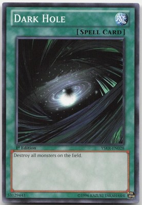 Dark Hole YSKR-EN028 - Kaiba Reloaded - 1st Edition - Yu-Gi-Oh