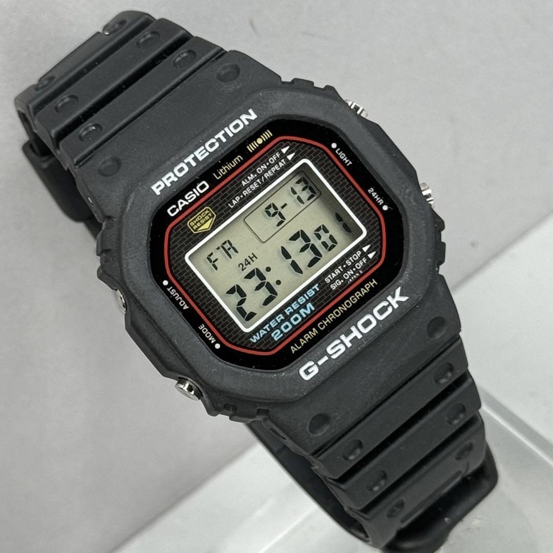 Very good condition G-SHOCK DW-5000C first model black speed | eBay