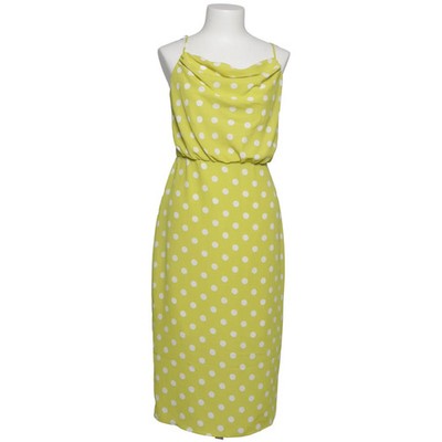Oasis, Kleid, Größe: 36, Gelb/Weiß, Polyester, Gepunktet, Damen #6ZY