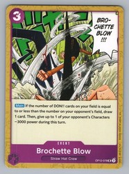 Brochette Blow OP12-078 Legacy of the Master Uncommon One Piece TCG