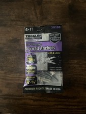 Toggler SnapSkru Drywall Anchor 50 Piece Kit 57125 Brand New
