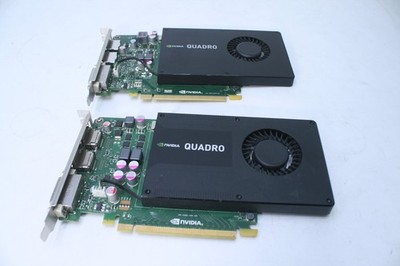 Lot of 2 NVIDIA Quadro K2200 4GB / Quadro K2000D 2GB GDDR5 Graphics Card  T7-B2