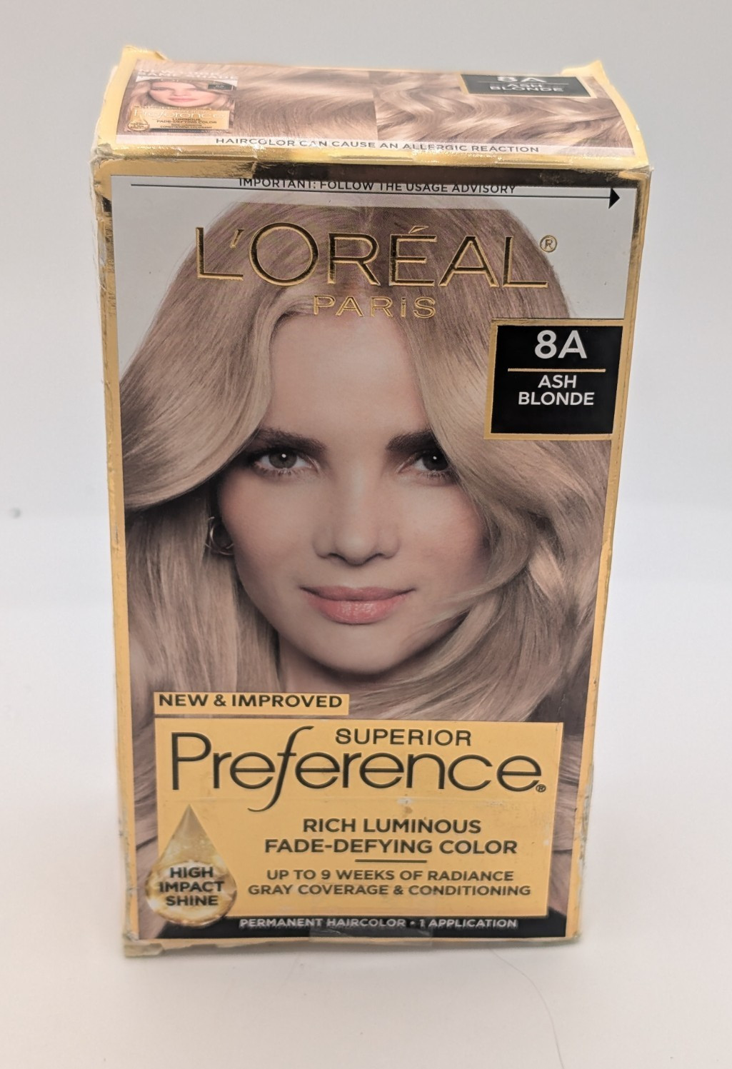 8a Ash Blonde