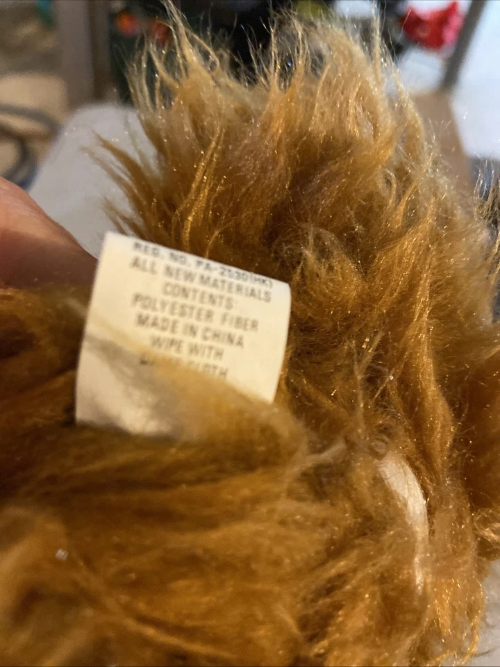 Burger King Cookin de colección de los 80 con ALF 8" marioneta de mano felpa en delantal sombrero de chef Foto 4 de 4