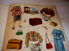 VINTAGE LARGE 1950 GENE AUTRY MELODY RANCH PAPER DOLLS UNCUT, MINT CONDITION — photo 10
