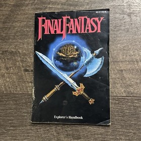 Final Fantasy Nintendo NES Complete in Box CIB w/ Maps Inserts 1990
