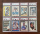 Ken Griffey Jr PSA Graded Card Lot 1989-1991 8 Card Lot