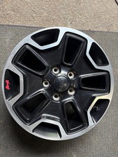 Newtake-off Jeep Wrangler Jk Oem Hardrock Rubicon Wheel Black W Machined
