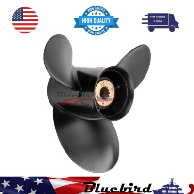   11 5/8x11 Boat Propeller for Mercury engines 25-70HP 13 Spline Tooth,RH