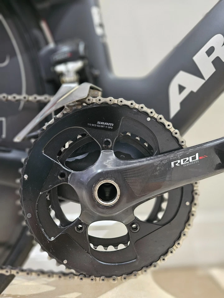 Argon18 E119+tri  SRAM Red. HED 6/9 Black - Image 3 of 4