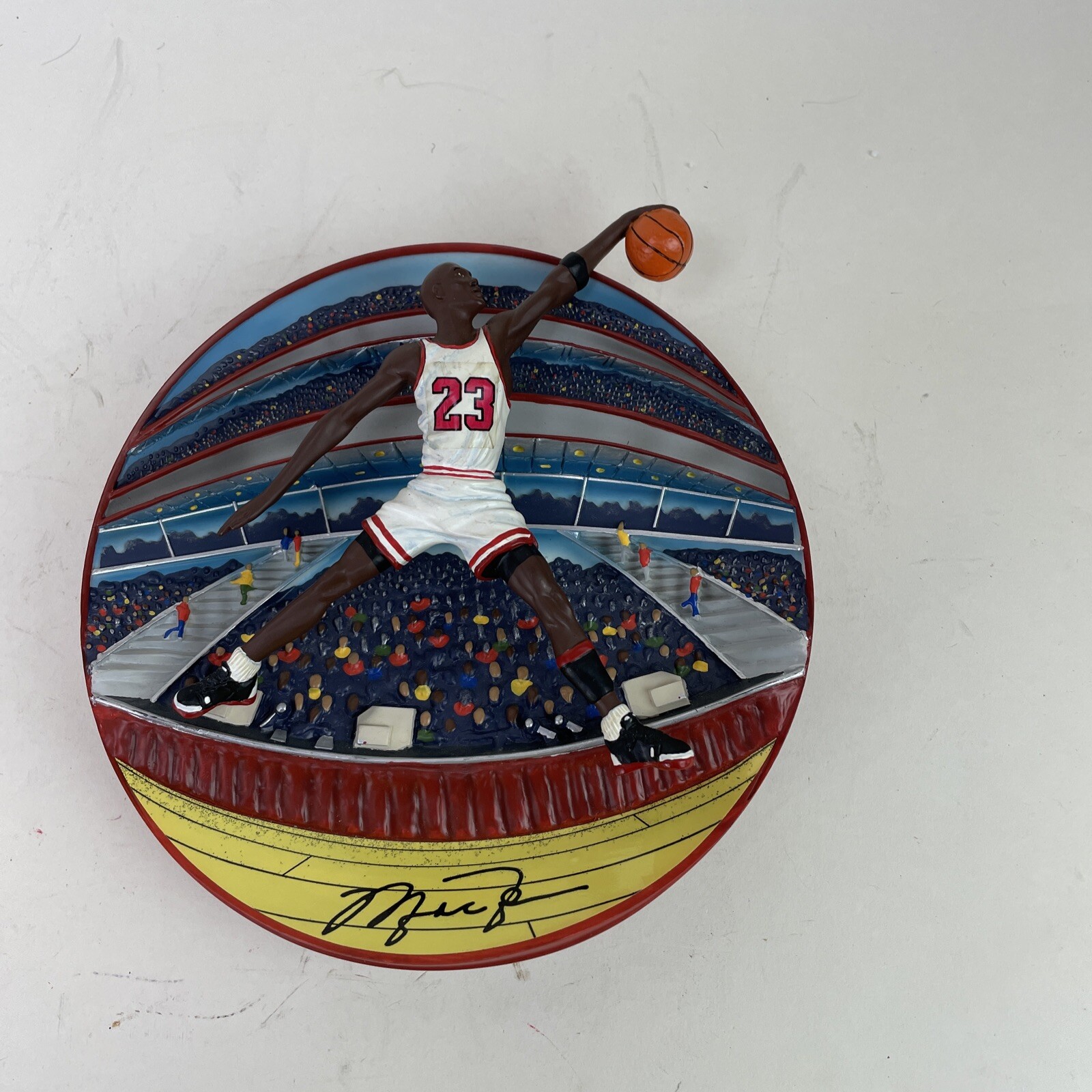 Michael Jordan SLAM JAMMER Legend for All Time 3D Plate Bradford