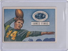 1951 Bowman #130 Jim Finks Ex-Mint Set Break