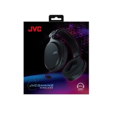 JVC Ultralight Gaming Headset 2.4GHz Wireless Connection GG01W Black - BRAND NEW