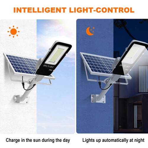 350W Solar Street Flood Light Outdoor for Parking Lot Stadium Basketball Court - Picture 2 of 12