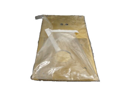 Rixson No. 30 Floor Closer Cover Plate Brass Finish