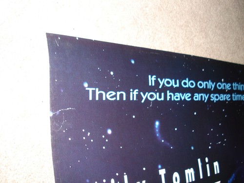 SEARCH FOR SIGNS OF INTELLIGENT LIFE IN THE UNIVERSE Orig. 1991 O/S~Lily Tomlin - Picture 2 of 3
