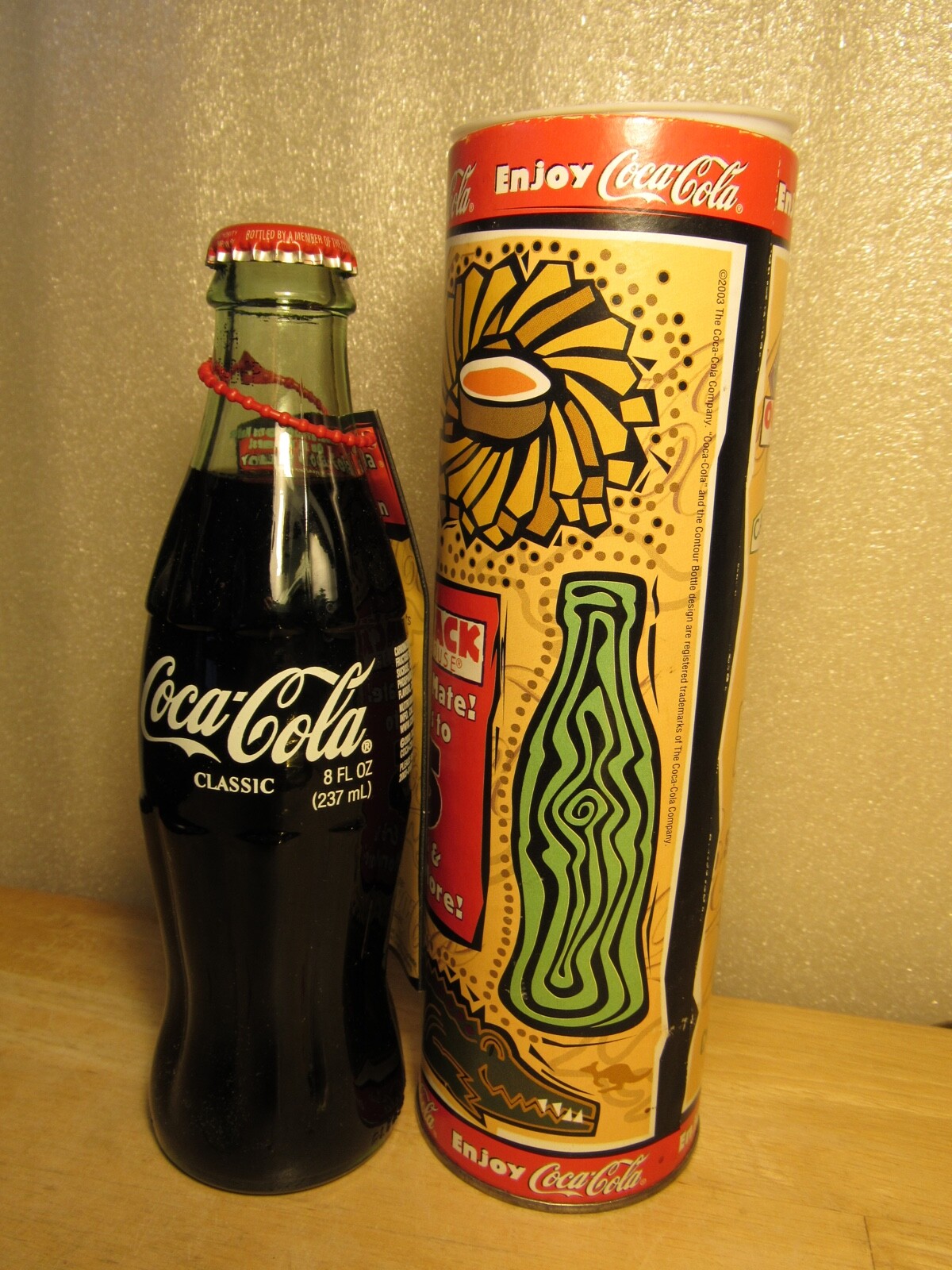 OUTBACK STEAKHOUSE Coca Cola Bottle w/ Tube 15 Years Mate! eBay