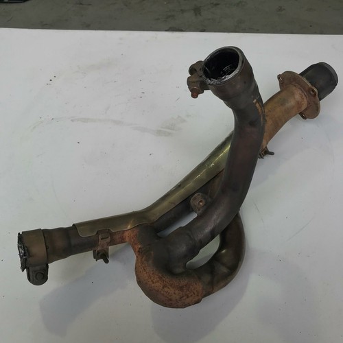 Exhaust manifold header Y pipe pipes HYOSUNG GT650R GT650 650 2008 08 #2 - Picture 2 of 6