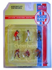 American Diorama Race Day 1 Limited Edition Figures 1:64 Scale NEW IN PACKAGE