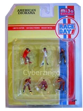 American Diorama Race Day 1 Limited Edition Figures 1:64 Scale NEW IN PACKAGE