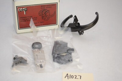 In swinging Push pull Screen Storm Door Latch Handle lock Night Lock Lever