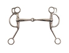 Western Double Call Snapped Stainless Steel Bit