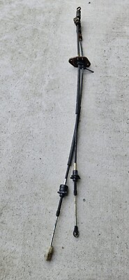 2003-2006 MITSUBISHI EVOLUTION EVO 8 9 SHIFTER CABLES OEM 5 SPEED 5SPD M/T