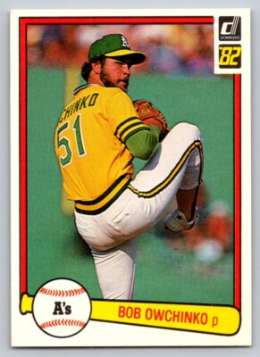 1982 Donruss - #287 Bob Owchinko