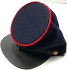CIVIL WAR US UNION BLUE WOOL ARTILLERY FORAGE BUMMER CAP HAT-LARGE