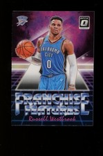 2018 Donruss Optic Franchise Feature #21 Russell Westbrook Silver Holo Prizm
