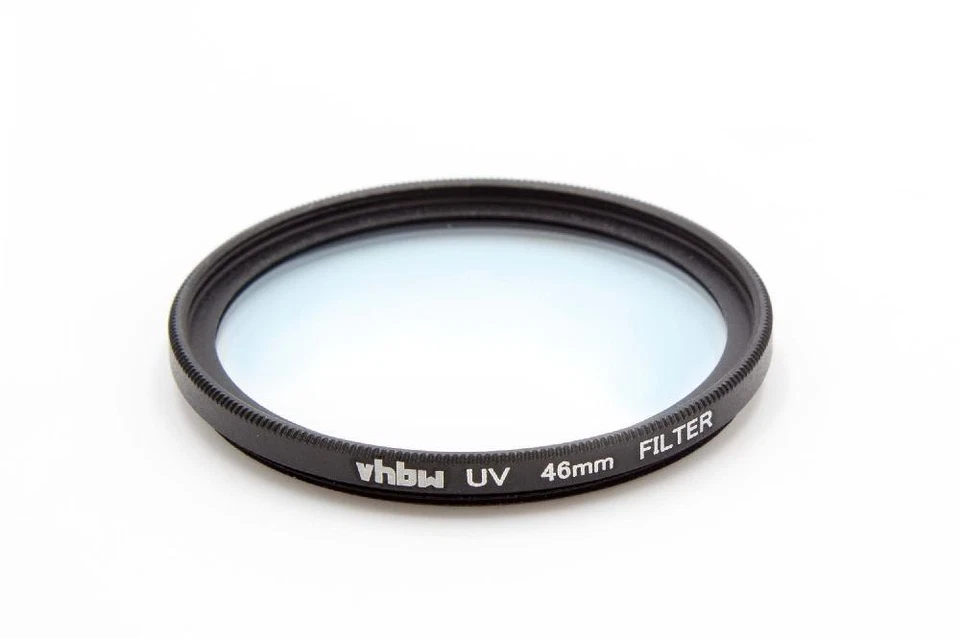 VHBW Filtre UV universel objectif d'appareil photo de filetage 46mm