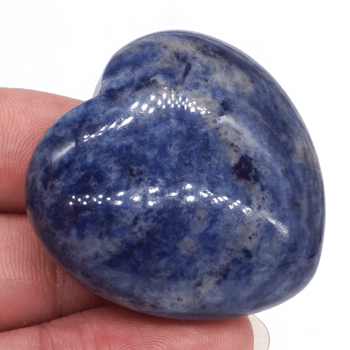 1.5" Love Heart Shape Stone Crystal Carving Palm Stone Reiki Healing Gift Decor - Picture 4 of 101