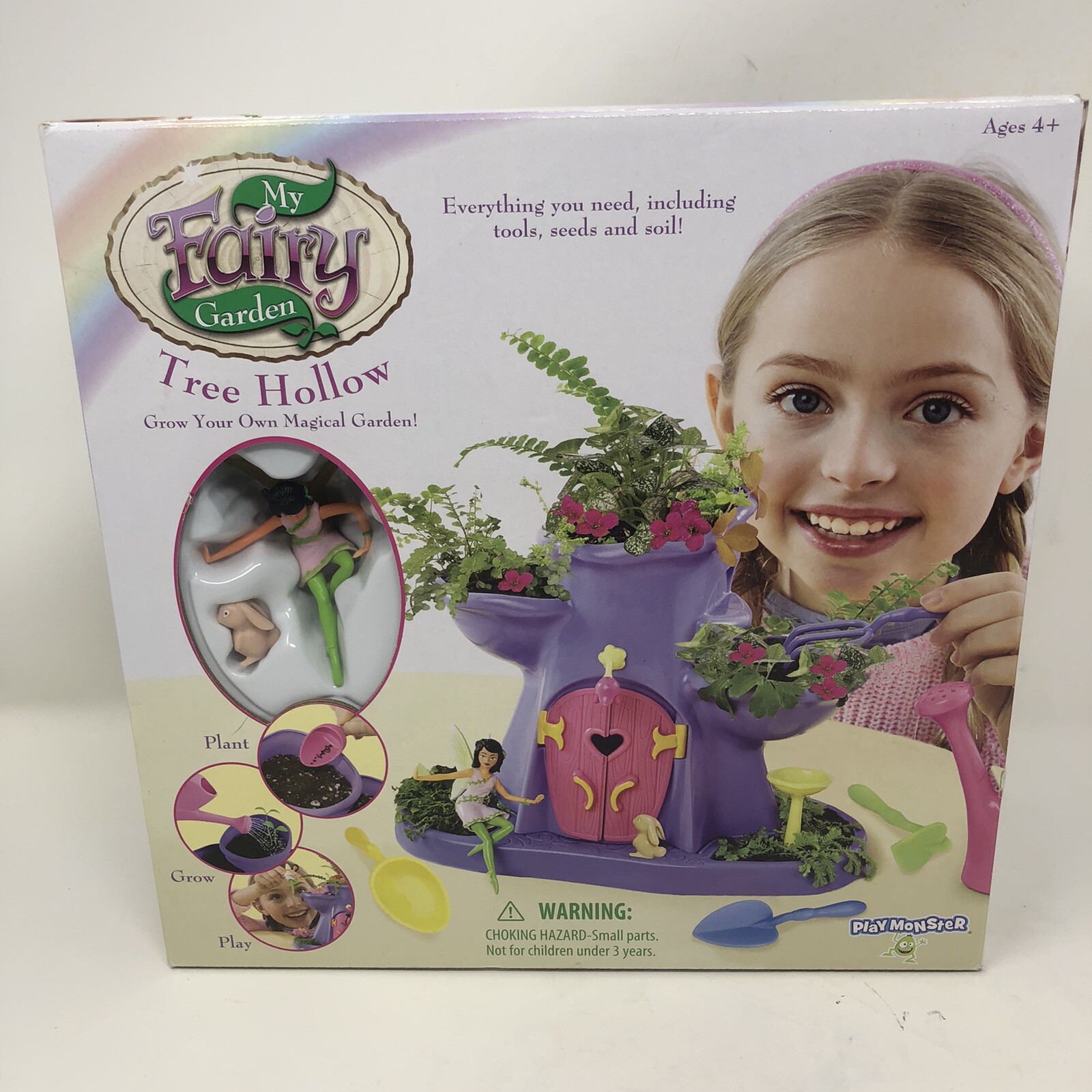 my fairy garden tree hollow