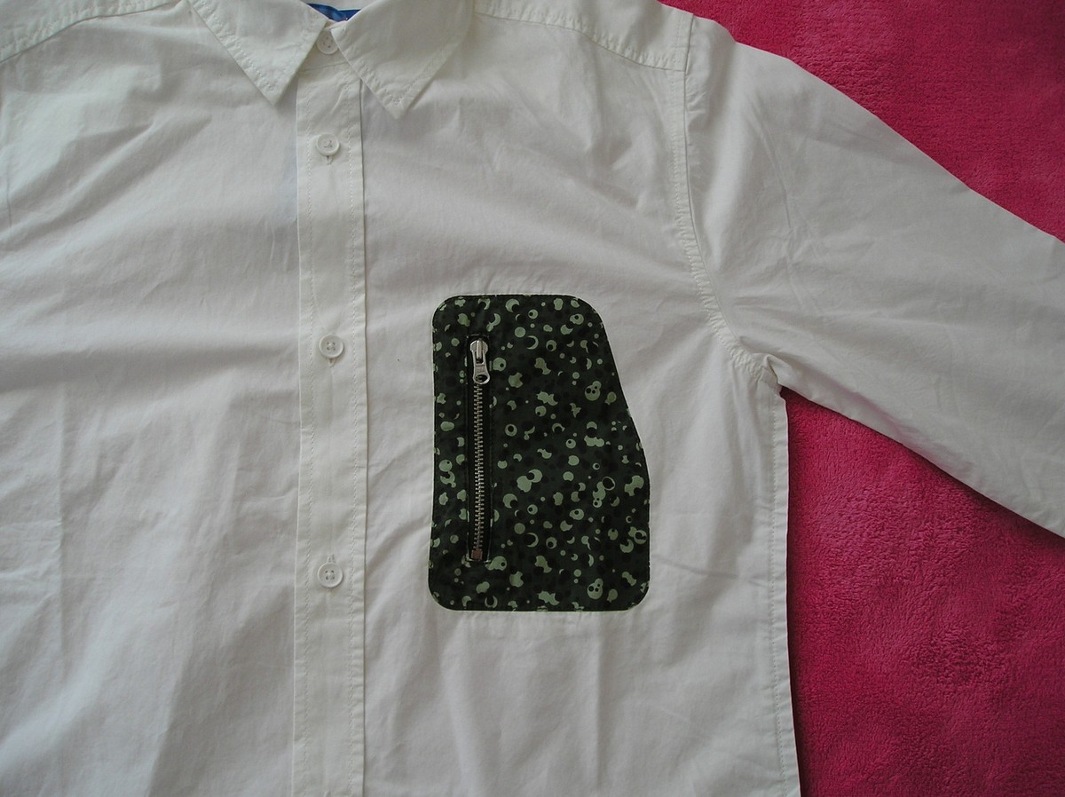 Adidas Originals ADVENTURE ZIP CAMO POCKET Dress SHIRT Tokyo