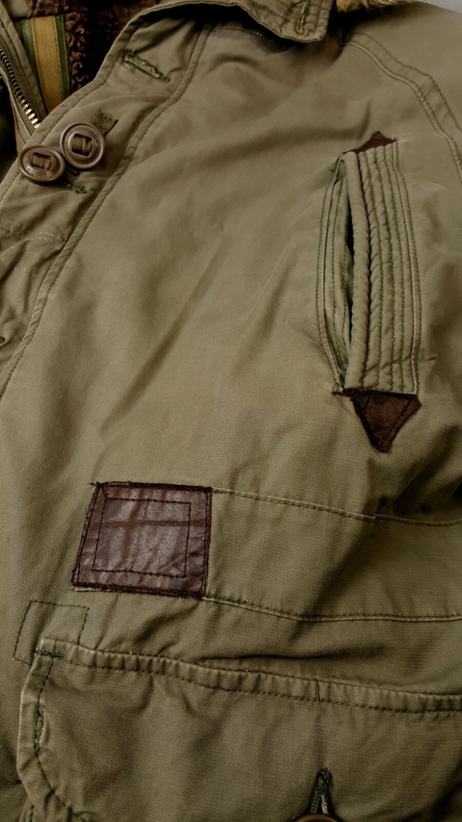 Abercrombie & Fitch Sz S MT WASHINGTON Heavy Parka Jacket Mens | eBay