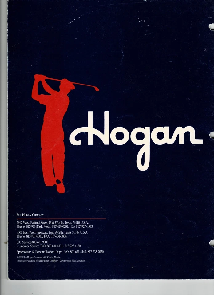 g5= NOS  1992 Hogan BORE-THRU Metal Wood 1W-7.75* Steel RH-S Ben Hogan Golf - Image 3 of 4