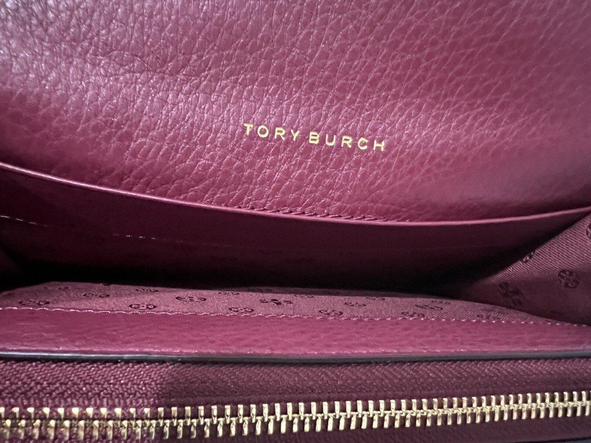 Tory Burch  SALE HARPER WALLET CROSS-BODY ♪ New Tory Burch Harper Flap Crossbody Bag Zip Around Pebbled
