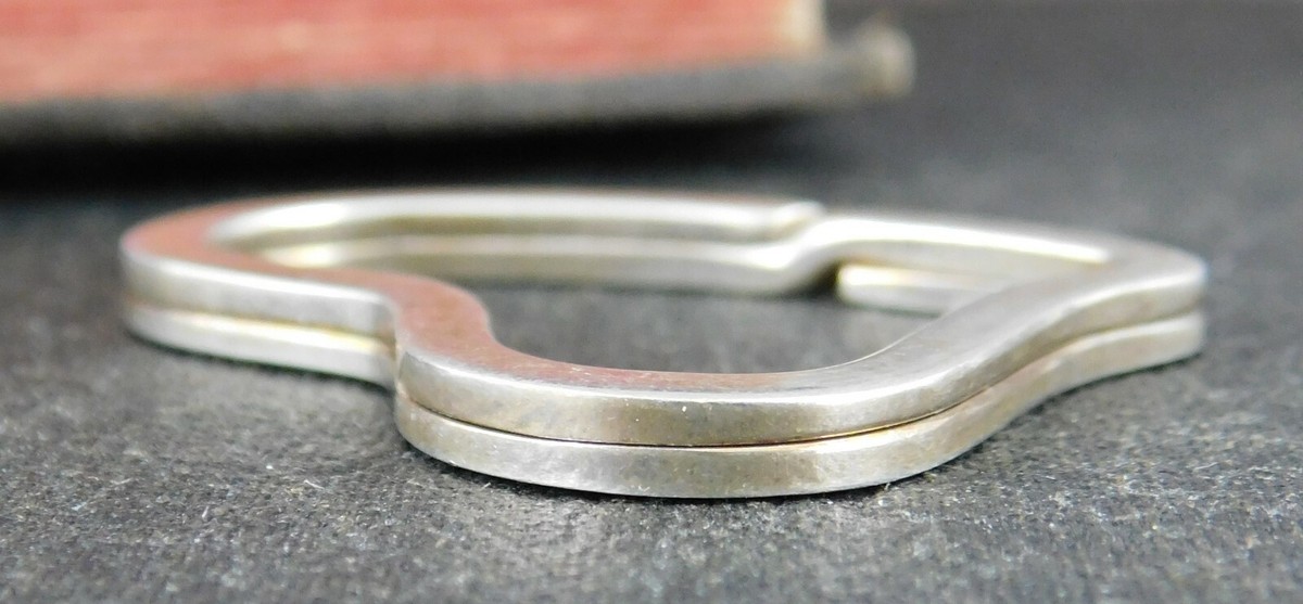 Elsa Peretti Tiffany & Co. 925 Sterling Silver Open Heart