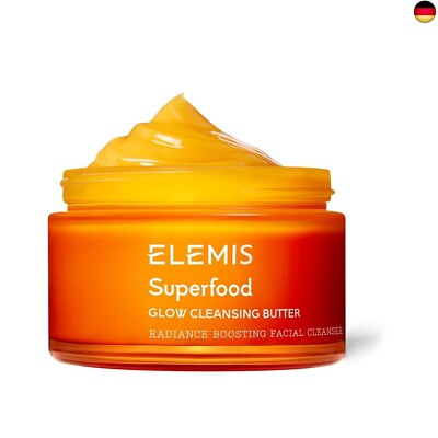 Elemis Superfood Glow Cleansing Butter, Pumpkin Glow Facial Cleanser, Cleanses,