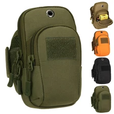 Tactical Outdoor Sports Running Arm Band Case Cell Phone Holder Pouch Gym Bag US